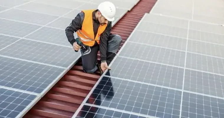 Inspección de paneles solares con dron