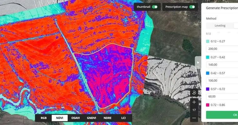 PIX4D: mapeo y análisis por industria